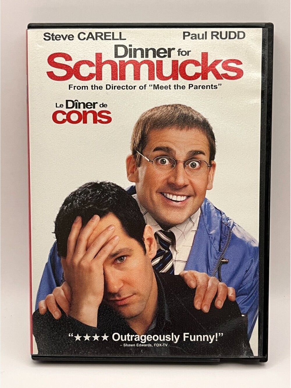 Dinner for Schmucks DVD Widescreen Steve Carell Comedy Region 1 Jay Roach